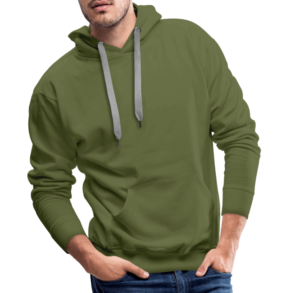 sweat-shirt à capuche survivalisme homme coloris vert olive dos