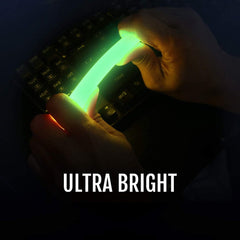 10 bâtons fluorescents de survie dans le noir