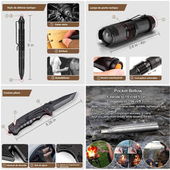 Kit de survie voyage outils multifonctions