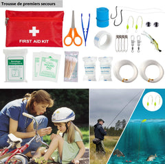 Kit de survie tactique couteau et accessoires