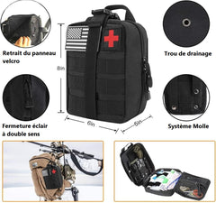 Kit de survie tactique outils multifonctions