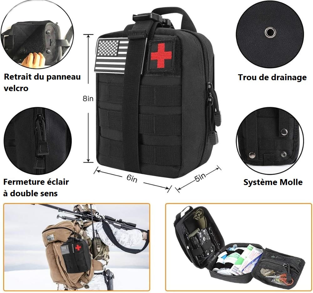 Kit de survie camping contenu détaillé