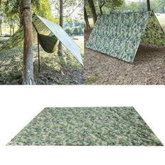 Bâche imperméable de survie en situation