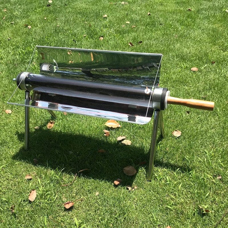 barbecue solaire déplié