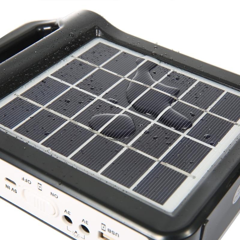 batterie solaire portable 2400 mah vue d'ensemble