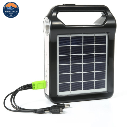 batterie solaire portable 2400 mah ports usb