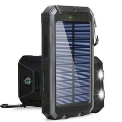 Batterie solaire de randonnée coloris noir