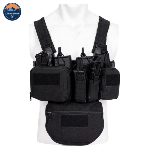 ceinture tactique de survie coloris noir
