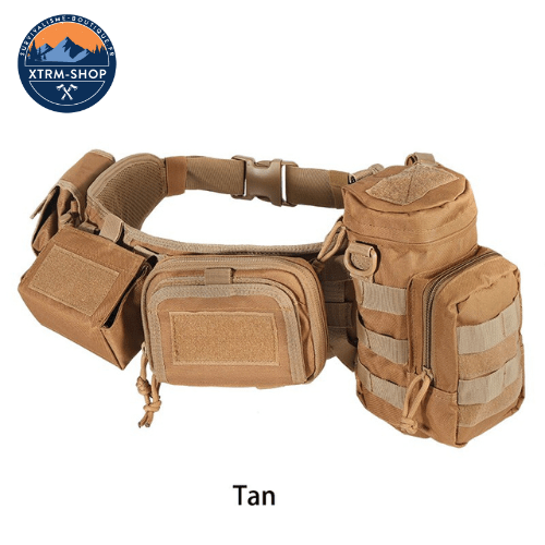 ceinture tactique militaire coloris désert