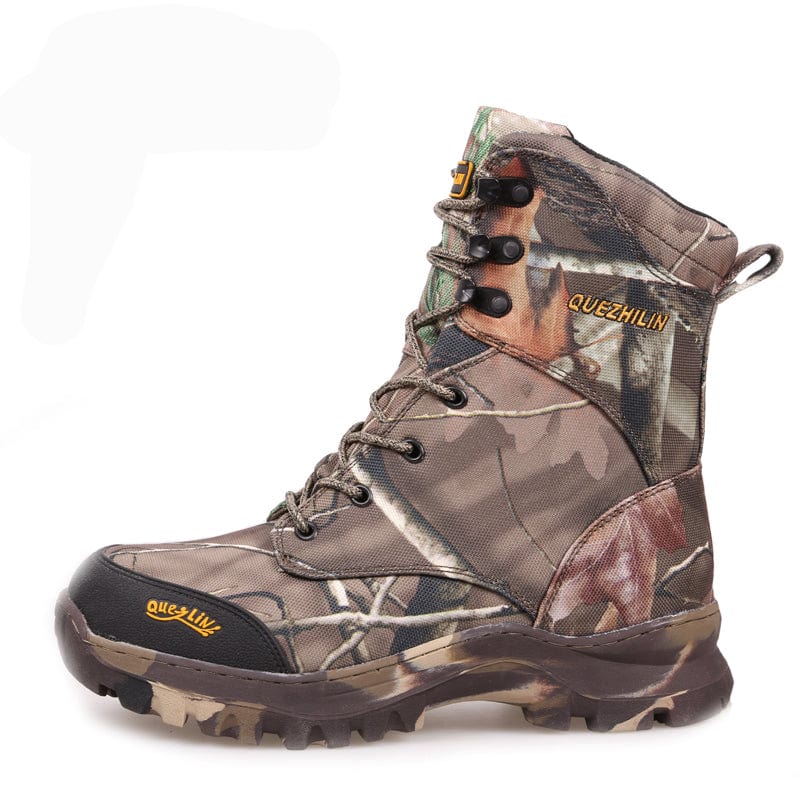 chaussure de chasse vue de dessus