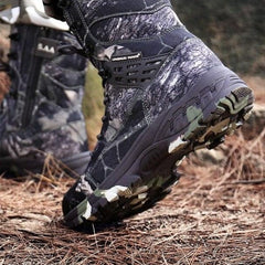 chaussure de combat homme en situation