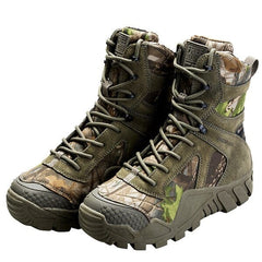 chaussure de randonnée homme haute coloris camouflage