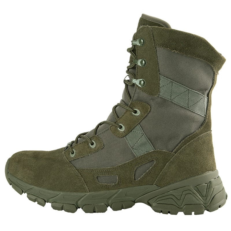 chaussure de randonnée homme montante coloris vert