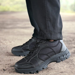 chaussure de sécurité légère en situation