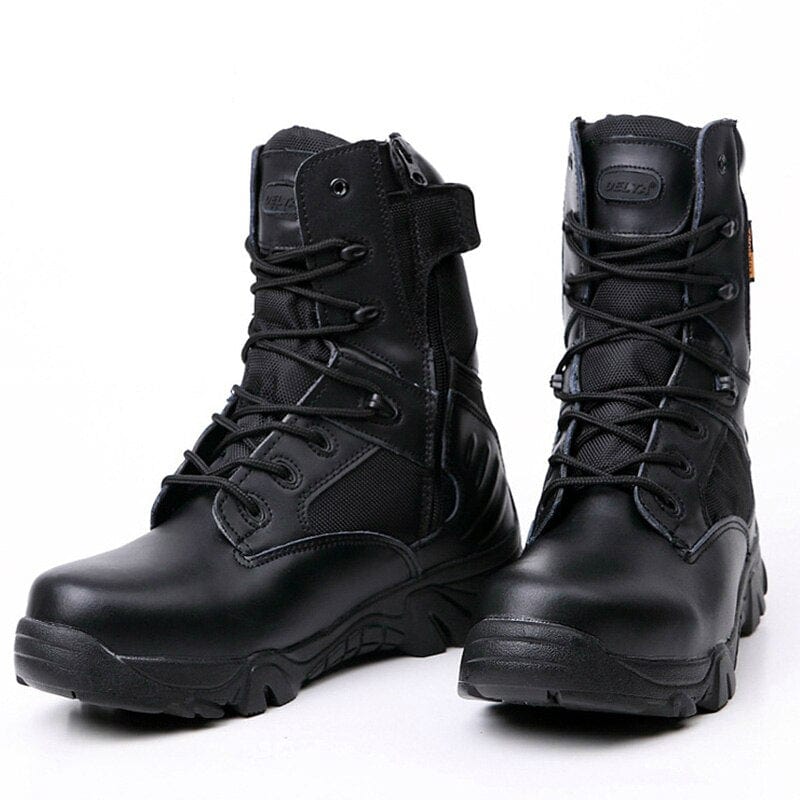 chaussure militaire grand froid vue d'ensemble