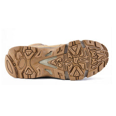 Chaussure militaire sable semelle crantée