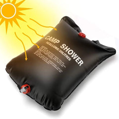 douche naturelle de survie pliée compacte
