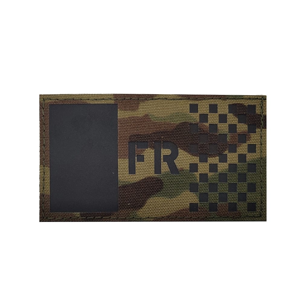 écusson armée française fluorescent modèle 6