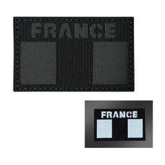 écusson armée française fluorescent modèle 9