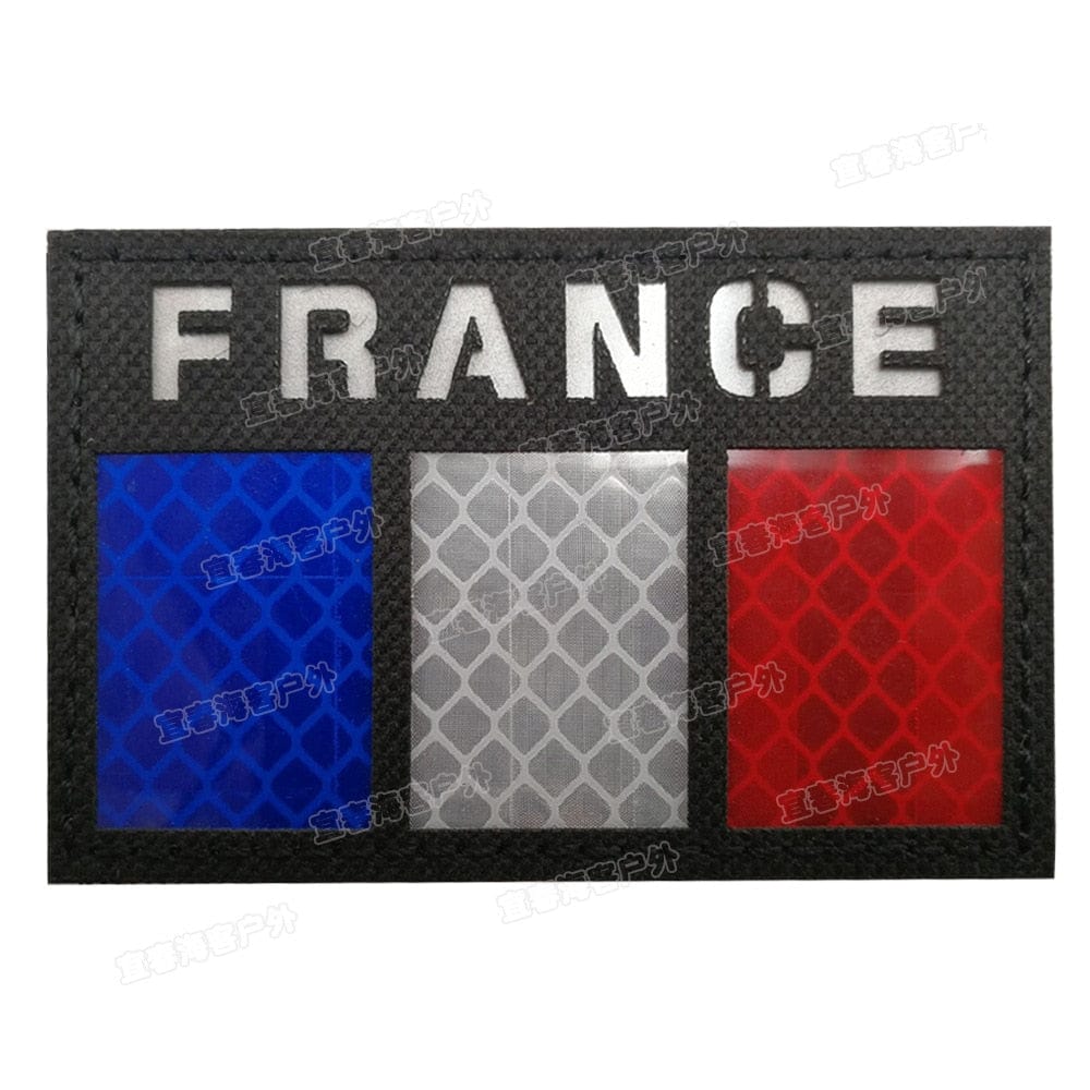 écusson armée française fluorescent modèle 5