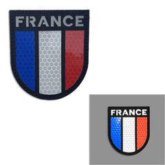 écusson armée française fluorescent modèle 13