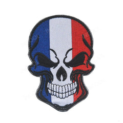 écusson drapeau france vue d'ensemble