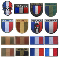 écusson drapeau france modèle 2
