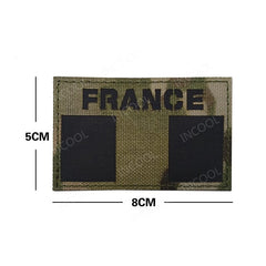 écusson drapeau france modèle 13