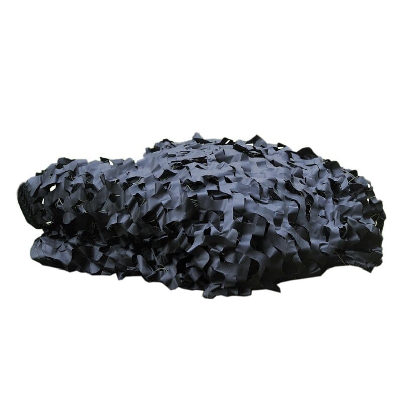 filet de camouflage de survie coloris noir