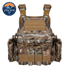 gilet de combat camo vue de dos