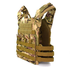 gilet tactique camouflage désert molle vue d'ensemble