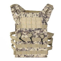 gilet tactique camouflage désert molle détail du système molle