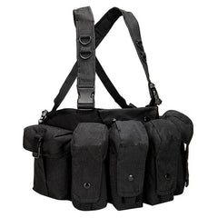 gilet tactique de combat coloris noir