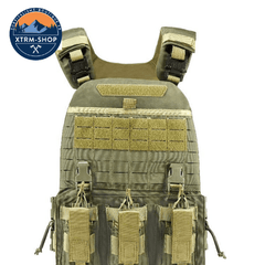 gilet tactique désert militaire coloris vert