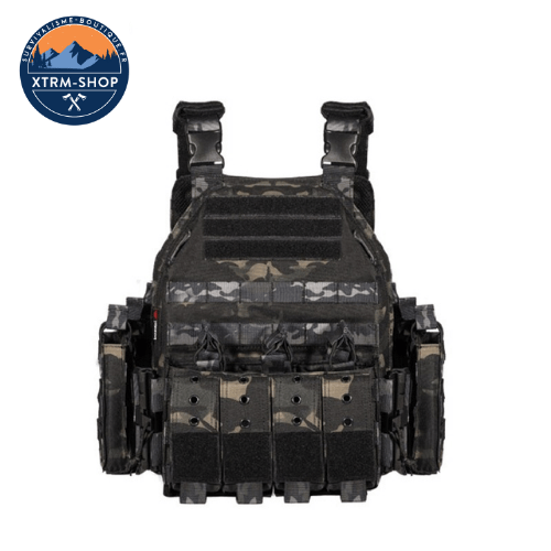 gilet tactique force spéciale vue latérale