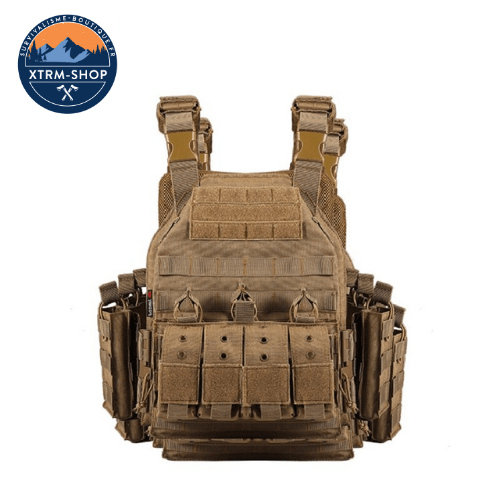 gilet tactique force spéciale vue de dos
