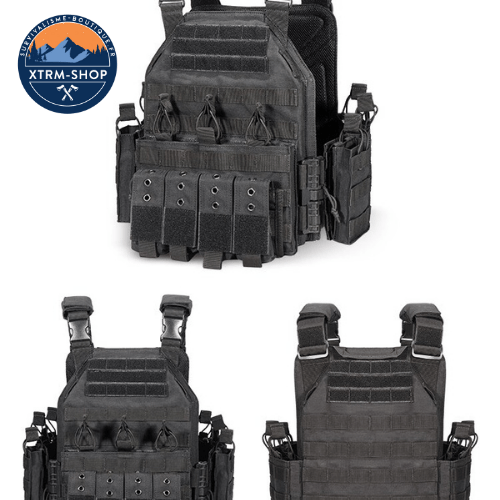 gilet tactique force spéciale coloris noir
