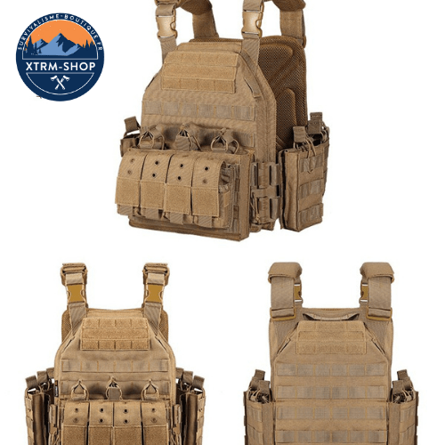 gilet tactique force spéciale coloris tan