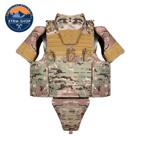 gilet tactique haute protection coloris camouflage