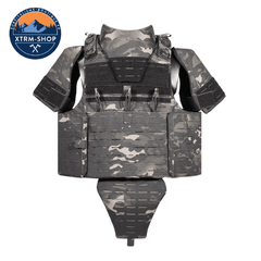 gilet tactique haute protection coloris camo noir