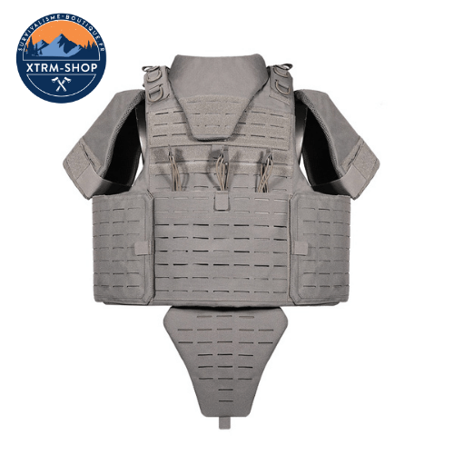 gilet tactique haute protection coloris gris