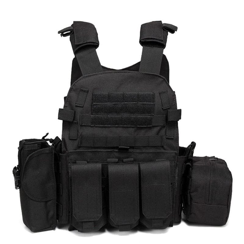gilet tactique militaire français coloris noir