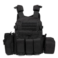 gilet tactique militaire français coloris noir