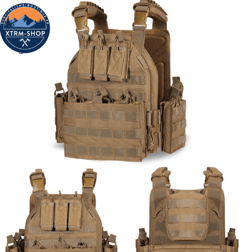gilet tactique police coloris désert