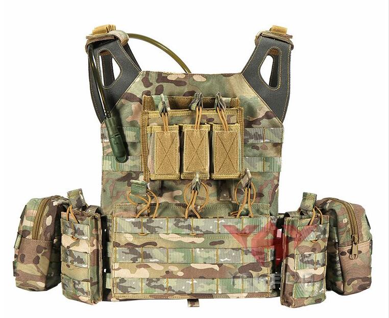 gilet tactique porte plaque coloris camouflage