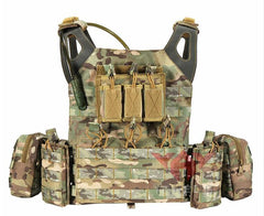 gilet tactique porte plaque coloris camouflage