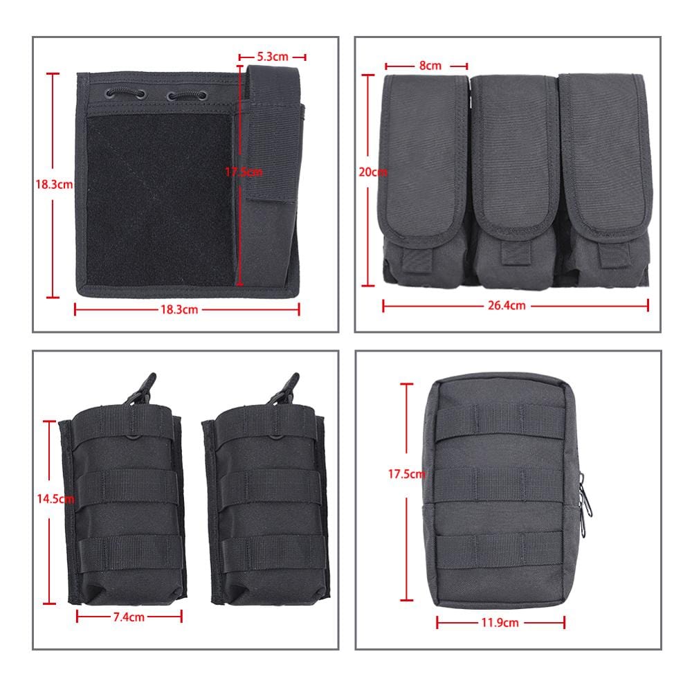 gilet tactique souple vue latérale