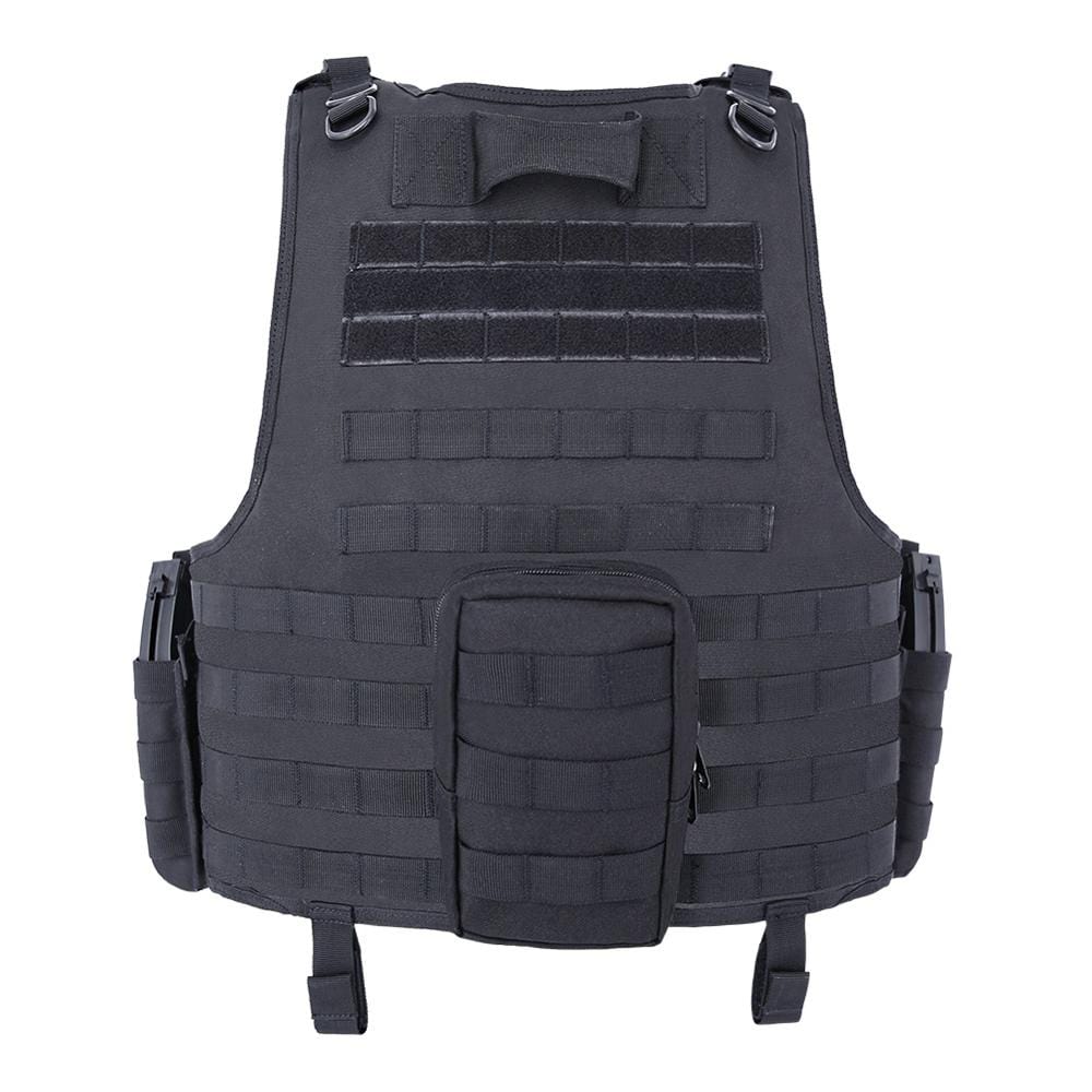 gilet tactique souple vue de dos