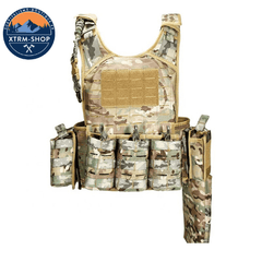 gilet tactique ultra léger vue de trois quarts
