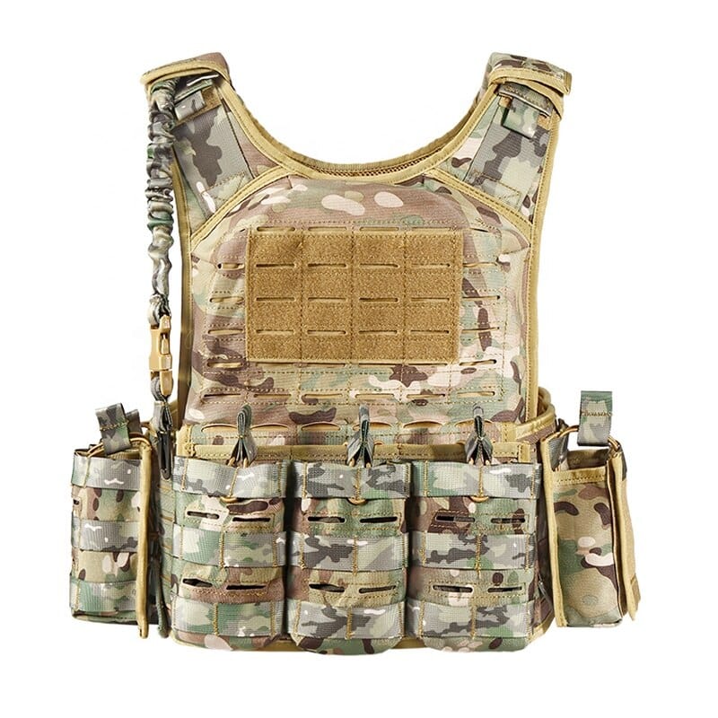 gilet tactique ultra léger coloris camouflage